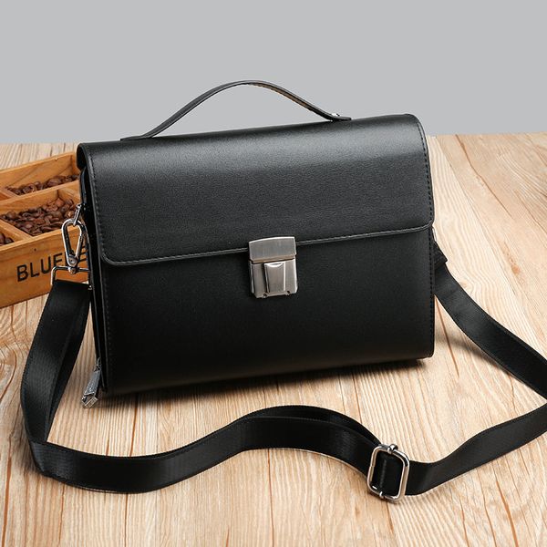 

briefcase men's handbag business leisure password security bag women's one shoulder messenger