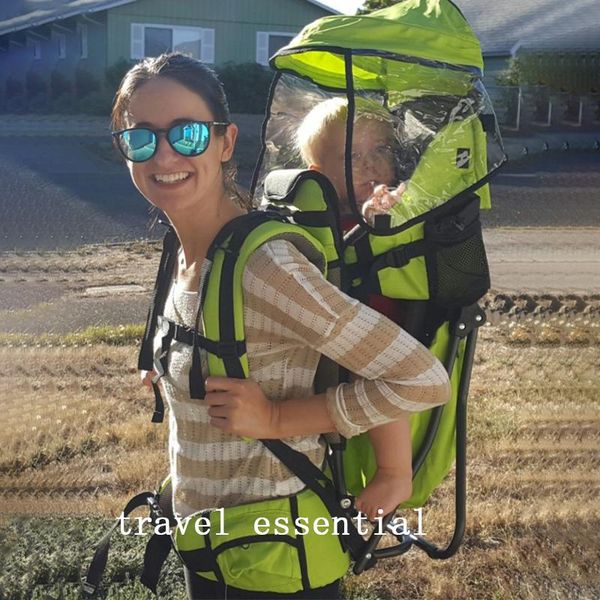 

carriers, slings & backpacks hands saddle baby carrier light weight aluminium kid backpack carrier, shoulder hiking with comfortable se