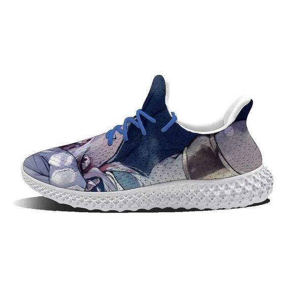 

spring 2021 uzui tengen anime pattern flat lace-up shoes ok5h