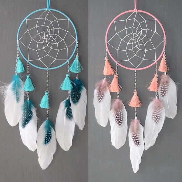

decorative objects & figurines nordic dream catcher room decoration wedding gifts for guests kids girls decor gift women wind chimes