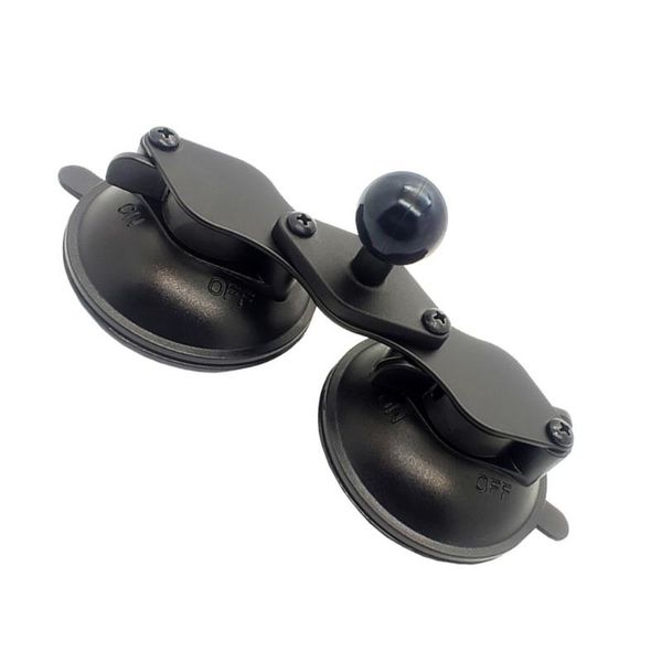 

hooks & rails windscreen suction mount double sucker for gps navigator phone