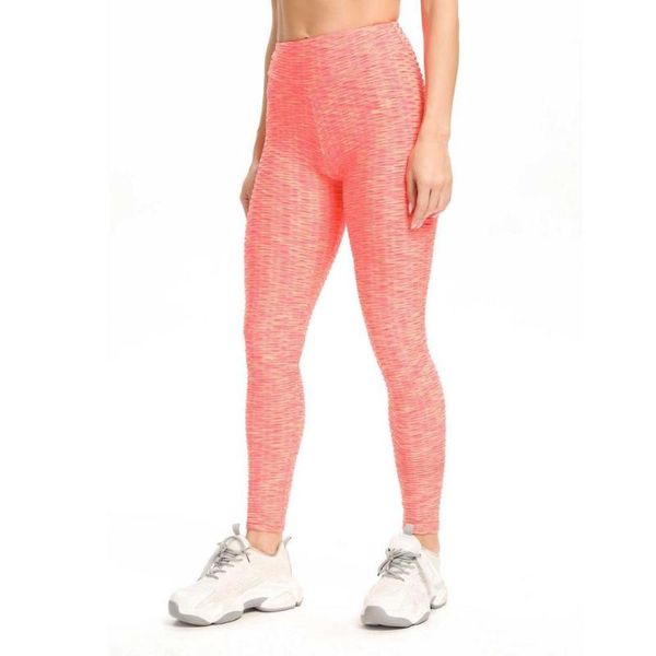 

yoga outfit women leggings soft elastic high waist hip lift pants workout leggins pant for gym sports fitness breathable 2021
