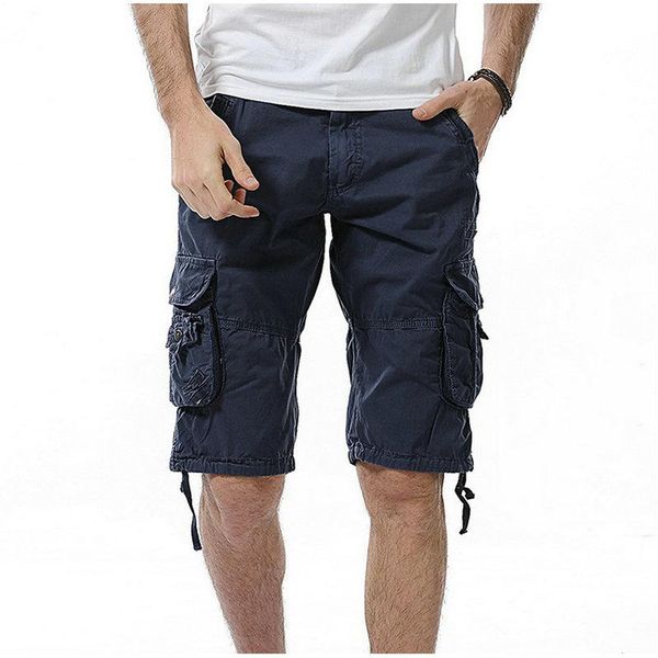 

2021 new summer casual shorts men cotton slim camouflage mens cargo shorts bermuda masculina, White;black