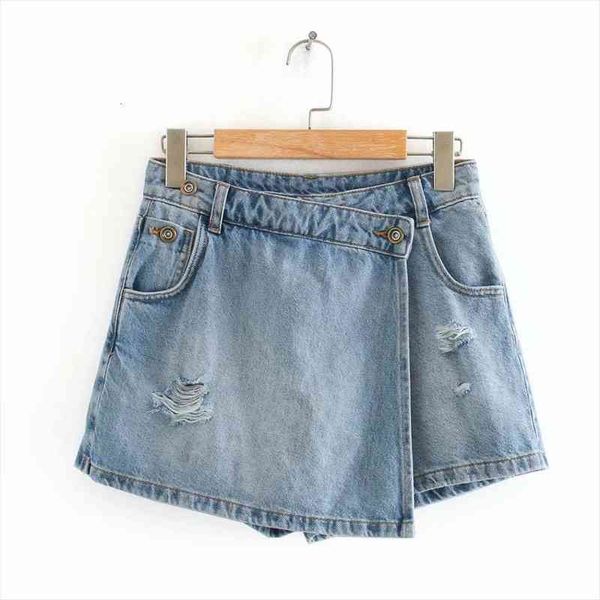 

vintage pockets broken hole leisure womens shorts skirts casual slim zipper chic pantalone cortos p810, White;black
