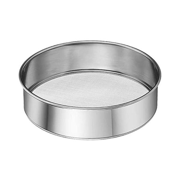 

304 stainless steel flour screen hand screen sesame sugar powder sieve noodle r66b