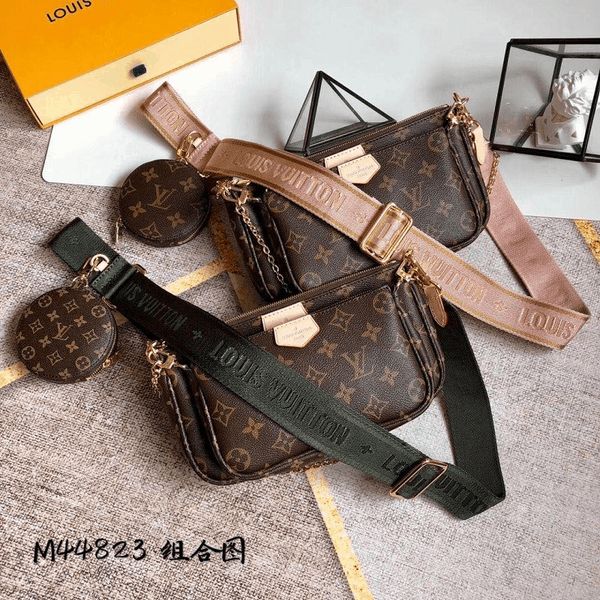 

gg's louis's vutton's vittonings lvs ysls bags handbags multi pochette designer shoulder bag luxury lady messengerbag leather