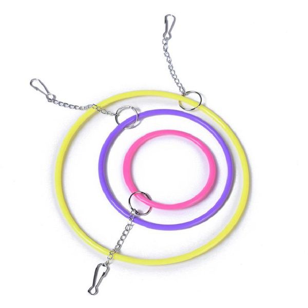 

other bird supplies pet parrot toy stand playing rack hanging swing rings for holder chewing toys accessories
