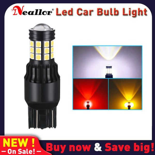 

emergency lights 1pcs t20 w21/5w 7443 led bulb t25 3157 p27/7w car brake reverse light 1157 bay15d p21/5w lamp 1156 ba15s p21w turn signal 7