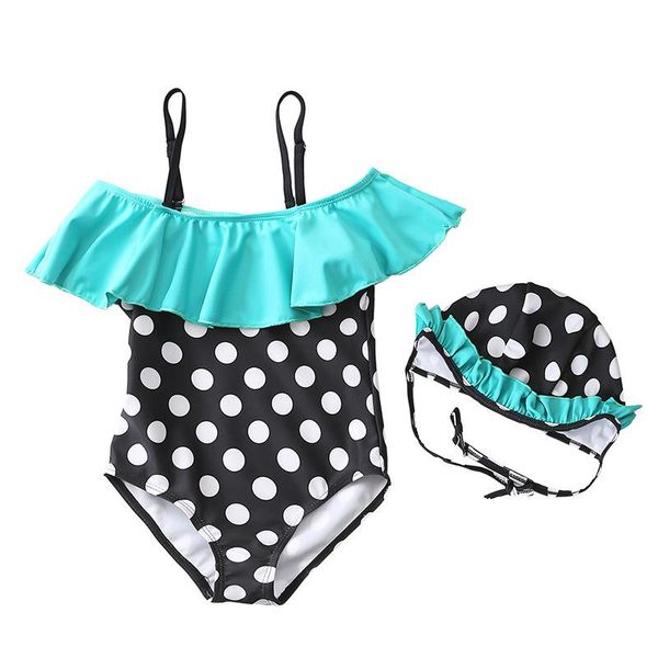 

girl child swimsuit girls one-piece swimsuit in children new baby girl princess baby xyy-79