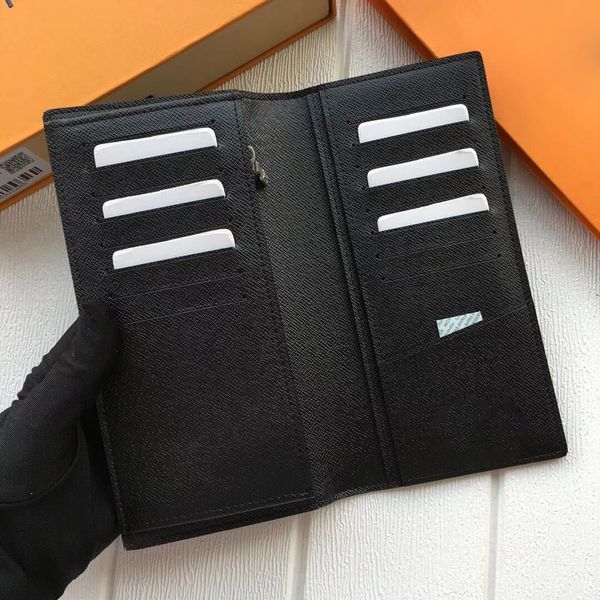 

designer purse wholesale wallet zipper bag leather card holder pocket long wallets coin purses for men and women clutch bags with box z665, Red;black