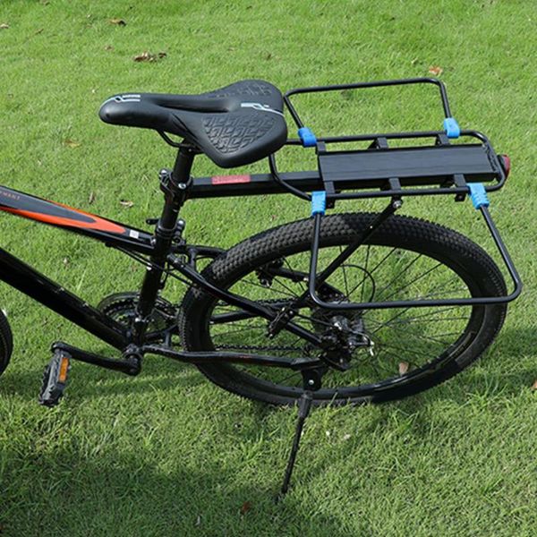 

car & truck racks bicycle luggage carriers cargo seat post carrier rear aluminum alloy frame holder mount pannier rack
