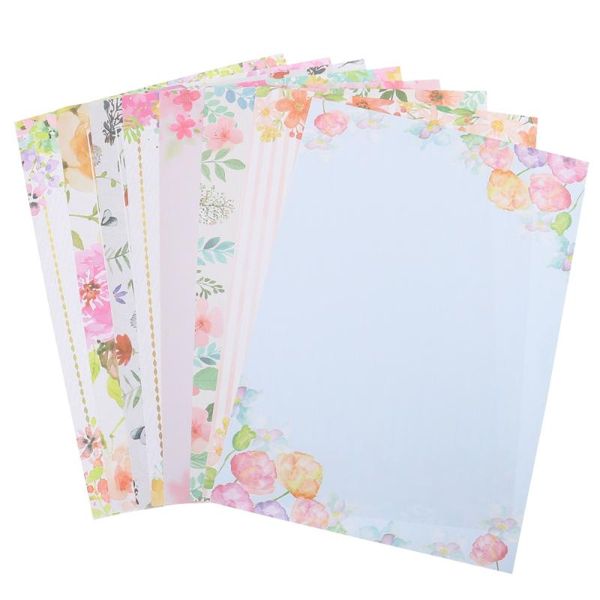 

gift wrap 40pcs printed letter paper retro writing note smooth a4