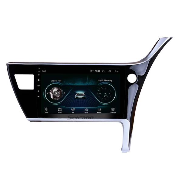 

10.1" 2din android car dvd radio multimedia player for 2017-toyota corolla rhd wifi head unit support rds mirror link