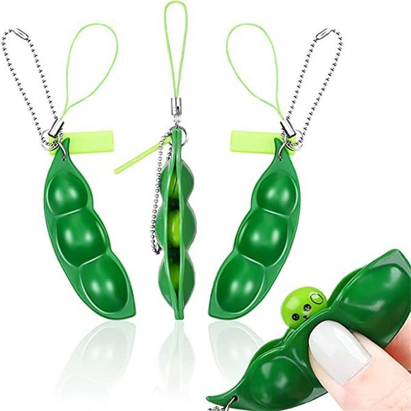 

squeeze squeeze music maodou vent toy decompression peanut simulation pod key chain