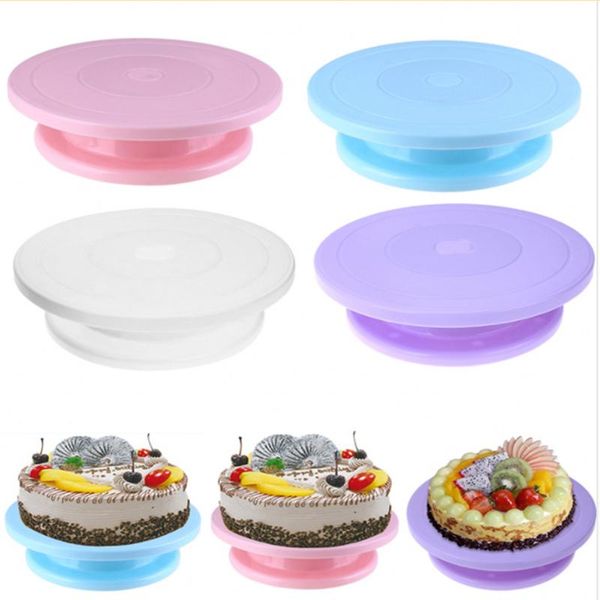 

baking & pastry tools 11 inch silicon cake turntable stand molds rotatable decorating tablet bakewear tool
