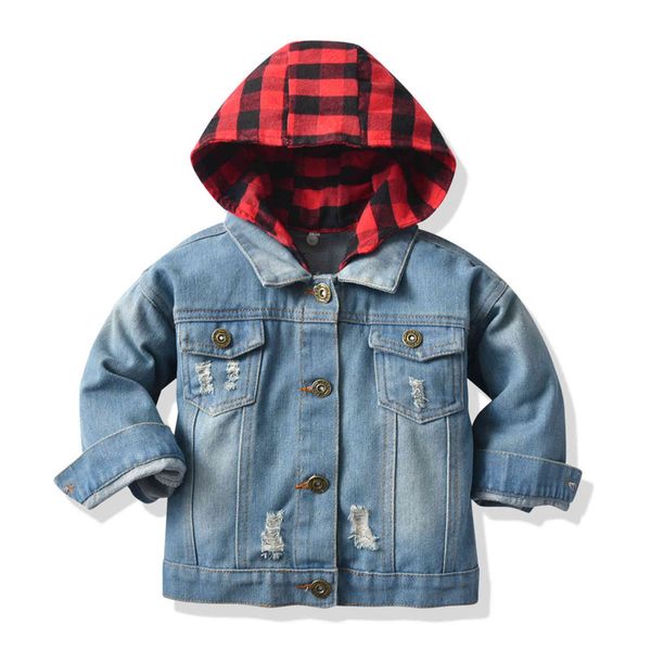 

new children's clothes children's clothes cotton casual coat middle school children's jacket hoodie boys and girls' cowb, Blue;gray