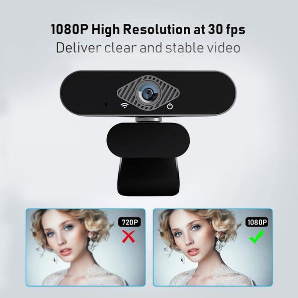 

hd 1080p webcam set camcorder household computer usb plug and play video recording accessories for lapdesktop
