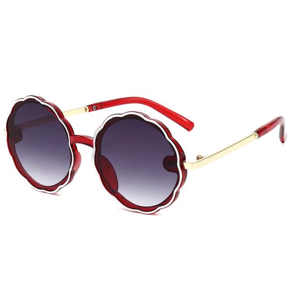 

sunglasses 2021 style lovely children round for boys girls fashion retro cute child baby uv400 sun glasses shades eyewear, Blue