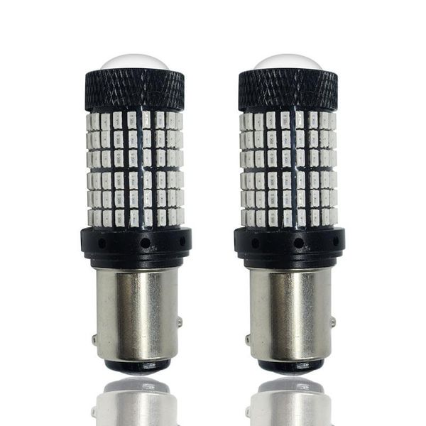 

interior&external lights led car accessories t20 1156 ba15s 1157 3014 144smd turn signal bulb canbus no error fog light