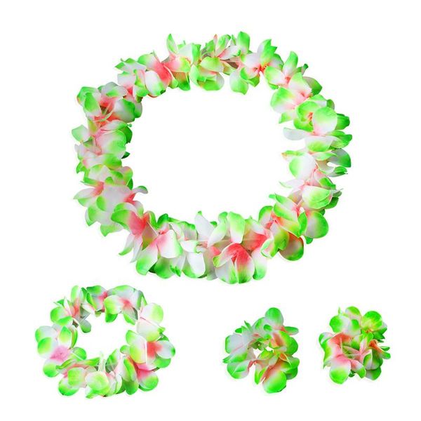 

decorative flowers & wreaths 4pcs creative flower garland set necklace jewelries display wedding special event party wreath accessories