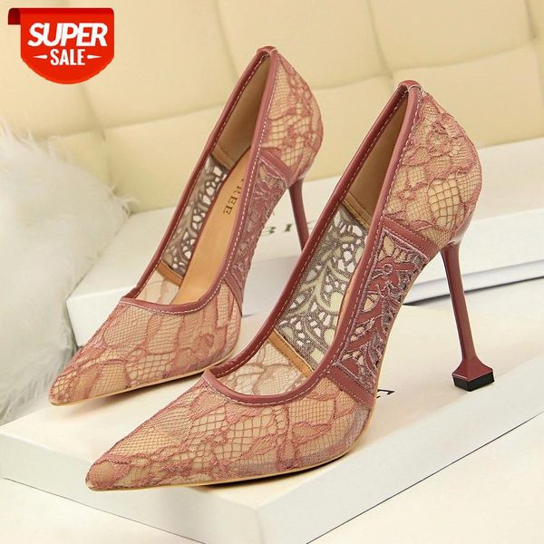 

2020 office shoes women pump fashion thin high heel pointed toe classic beautiful ladies pumps shoes big size #hk77