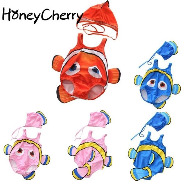 Costume da bagno per bambini per ragazzi Bambini siamesi Pesce pagliaccio Bambini Neonati e costumi da bagno per bambina Costumi da bagno per bambini 210701