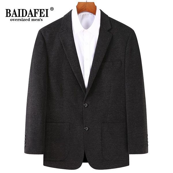 

men's suits & blazers oversized 8xl 7xl 6xl 2021 autumn arrivals brand blazer men loose casual business, White;black