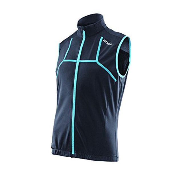 

racing sets ciclismo hombre summer team cycling vest windproof bicycle sleeveless lightweight breathable wear resistant jersey, Black;blue