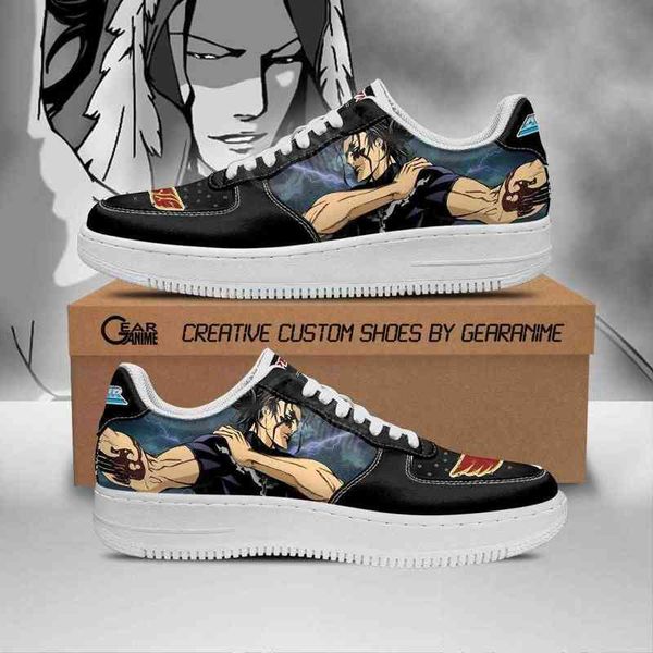 

diy anime shoes jade king takeuchi air gear custom sneakers casual running sport walking lightweight tennis, Black