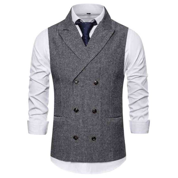 

men's vests leisure suit, double buttons, groom's vest, wedding , fashion boutique, spring and autumn, Black;white