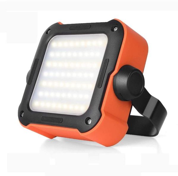 

emergency lights portable led light power bank for camping, work, car repairing outages 10000mah adjustable rechargeable waterproof flood la