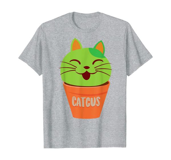 

catcus cactus cat cool adorable cat cacti plants funny gift t-shirt, White;black