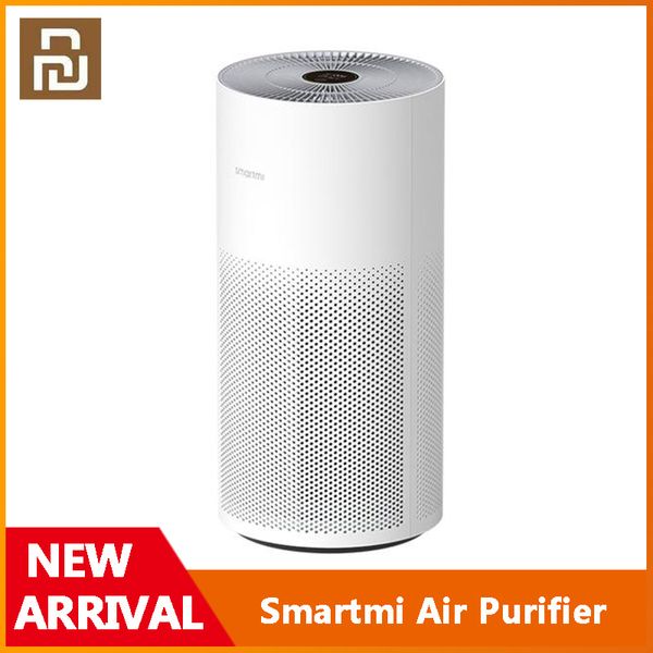 SmartMi purificador de ar para casa Mijia Smart Air Fresh Cleaner Detector de Fumo Portátil HEPA Filtro Esterilizador PM 2.5 Display de Xiaomi Youpin