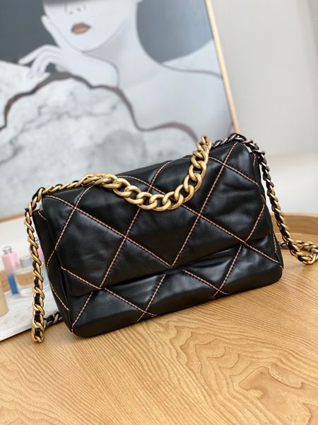 

classic designers shoulder bags handbags woman fashion genuine leather designer handbag women flap letters black crossbody bag size :30-20-1