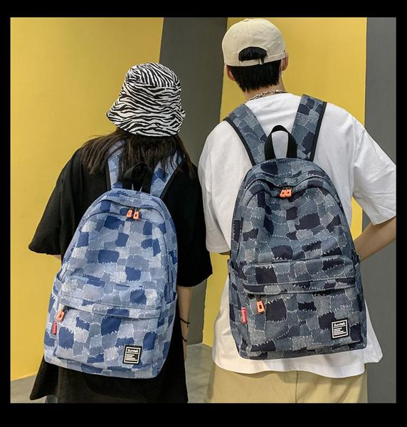 

backpack 2144 japanese casual all-match harajuku style tide high school students original niche computer