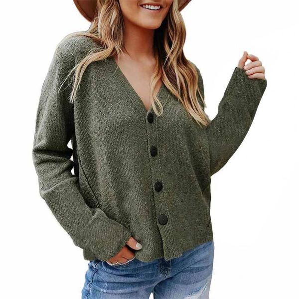 

women's knits & tees casual women sweater solid color graceful skin friendly stylish female knitted cardigan for autumn clothes, White
