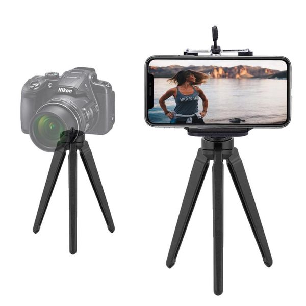 

mini tripod for phone, smartphone video tripod stand handle grip for dji osmo pocket gimbal 7 6 5 4 zhiyun smooth 4