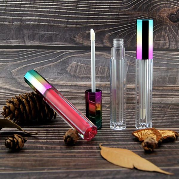 

mini 3ml lip gloss tube empty refillable lipstick cosmetic makeup containers