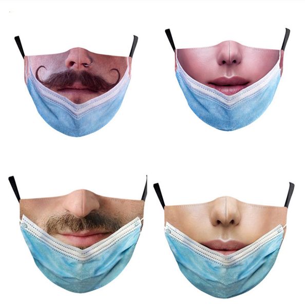 

mask fashion without protection double-layer filter