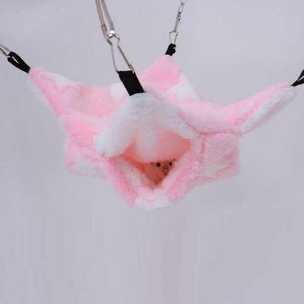 

small animal supplies winter warm pet hammock double layer soft plush chinchilla squirrel hanging nest hamster sleeping bed pets