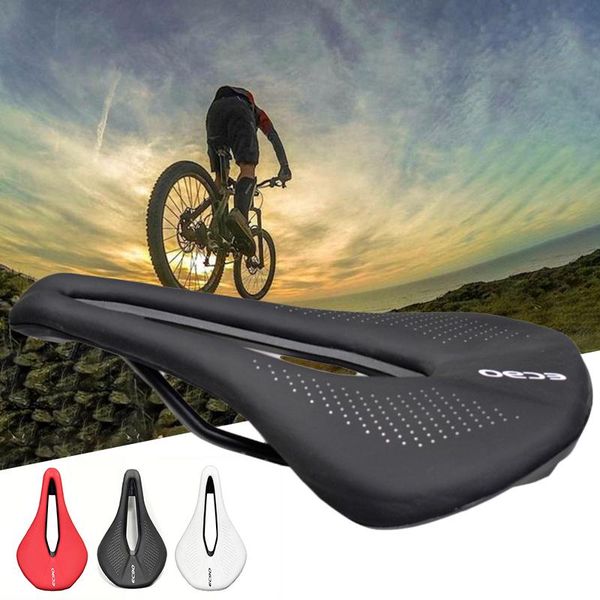 

bike saddles pu+carbon fiber saddle road mtb mountain bicycle for man cycling trail comfort races seat red white