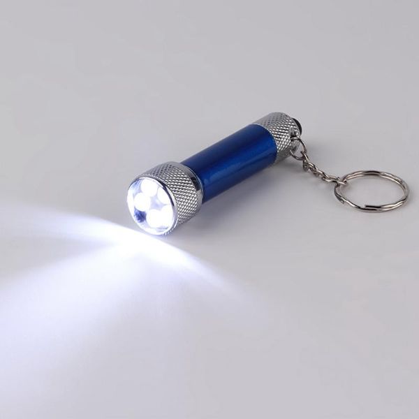 

portable 5 led mini light torch aluminum keychain keyring chain-best