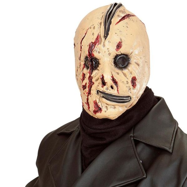 

other event & party supplies horror zipper mask halloween scary cosplay costume props realistic butcher latex headgear