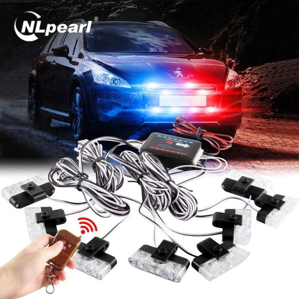 

emergency lights nlpearl 16led fso light with 12v wireless remote control warning strobe flashing for car truck ambulance