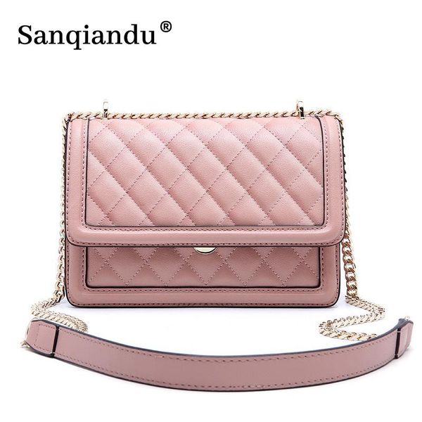 

shoulder bags genuine leather women patchwork messenger bag crossbody fashion cowhide handbag purse bolsa feminina