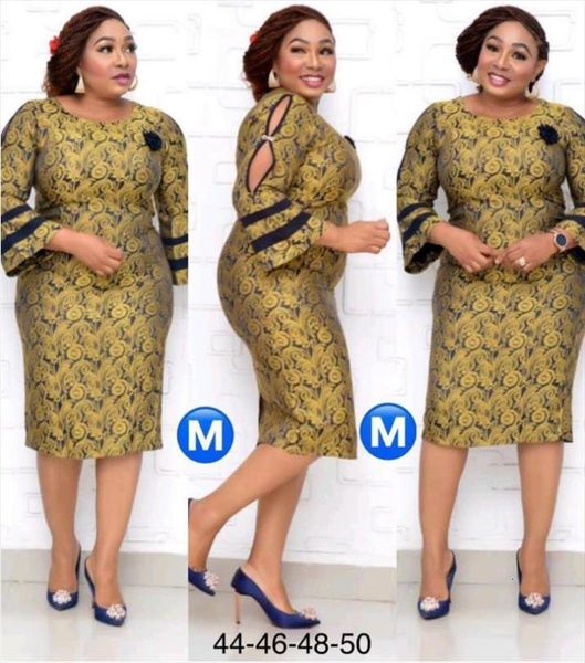 

autumn elegent african womens dresses o neck printing plus size clothing for clothes, Black;gray