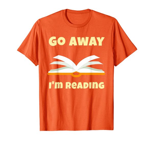

go away i'm reading, White;black