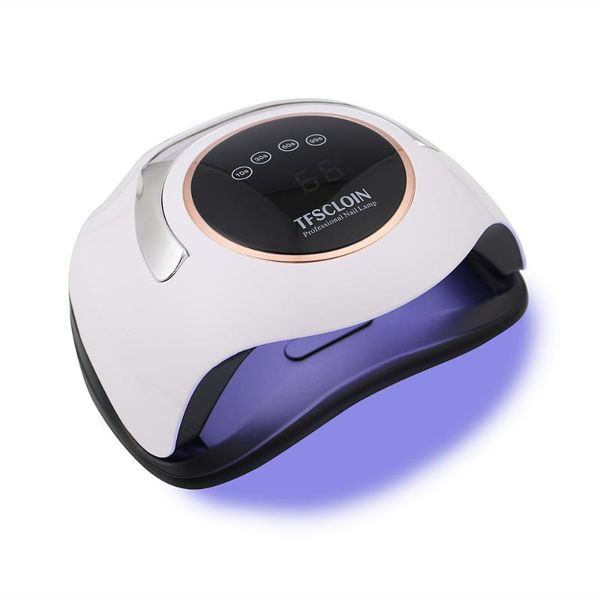 

nail dryers 180w led drying lamp uv manicure for gel varnish with motion sensing
