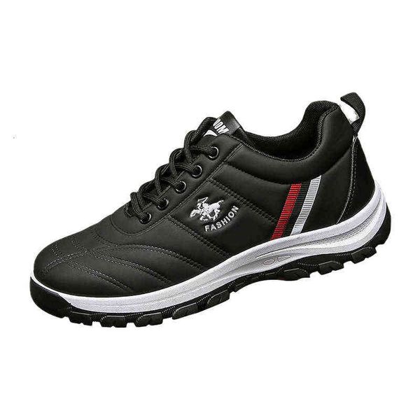 

men's sports shoes men's 2021 autumn casual fashion korean running comfortable and breathable, Black
