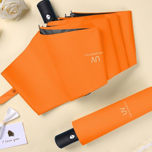 

umbrellas uv both sunny and rainy black gum sunscreen sunshade creative simple for men womena753